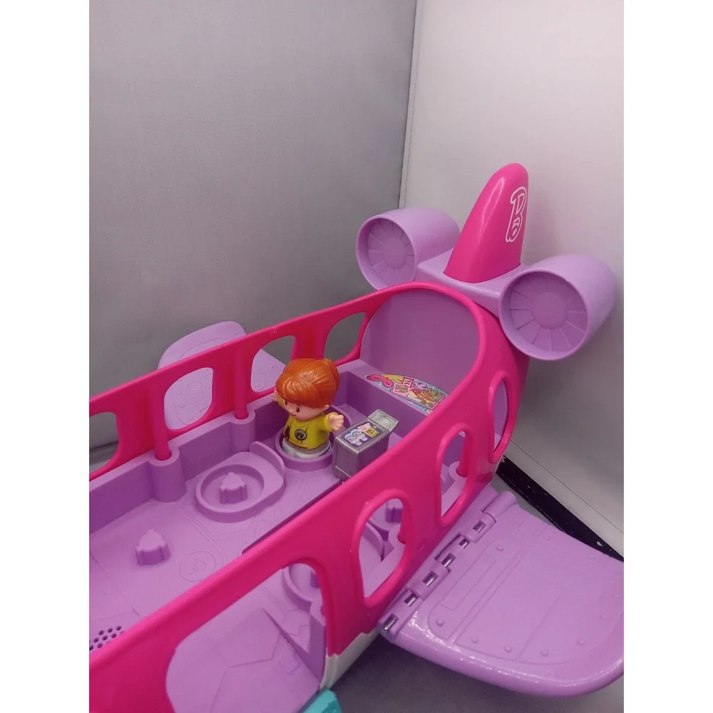 Fisher-Price Little People Barbie Toddler Toy‎ Little Dream Plane 2 People